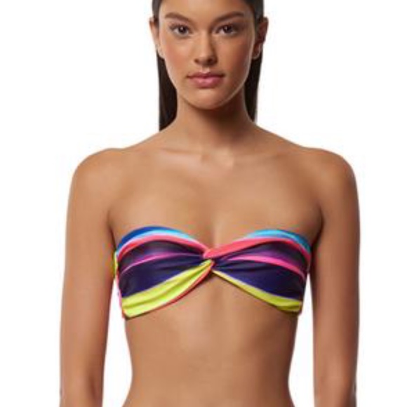 Mara Hoffman Other - NWT $124 MARA HOFFMAN XS BUBBLE GUM BANDEAU TOP